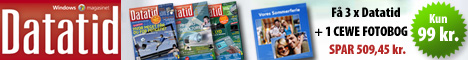 Få 3 numre af Datatid og en super lækker fotobog for kun 99 kr.