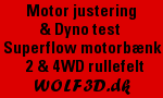 Wolf3D - Motor justering & Dyno test
