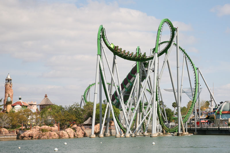Universal Studio bød på vilde forlystelser.
(Foto: Motorsporten.dk)