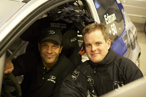 Jason Watt og David Falch er gamle venner, og nu også teamkollegaer i ARTS, hvor de begge skal køre Peugeot 307 i DTC serien den kommende sæson.