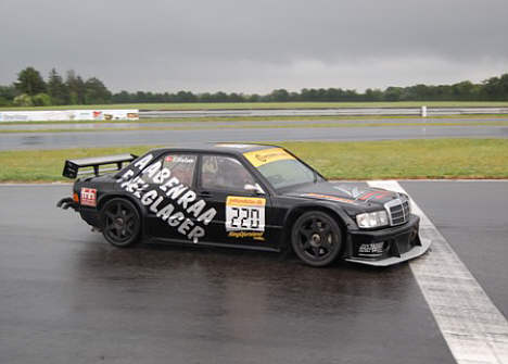 Finn Nielsens DTM test Padborg Park.