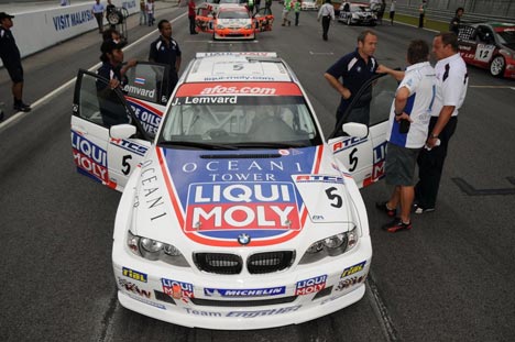 Det blev ikke Pole position til Jack Lemvard i fjerde runde af ATCS - Asiens svar på WTCC/DTC.