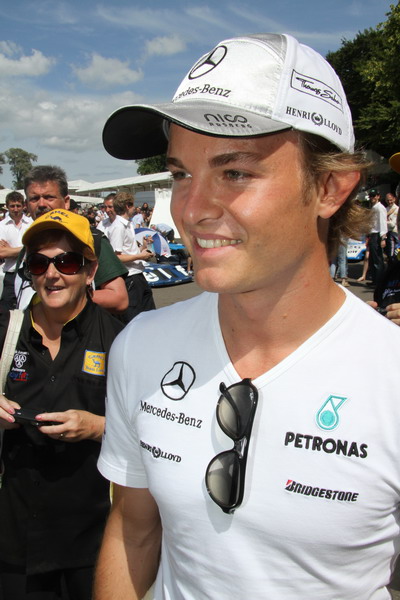 Rosberg junior. Har endeligt fået en bil hvor han kan vise talentet.