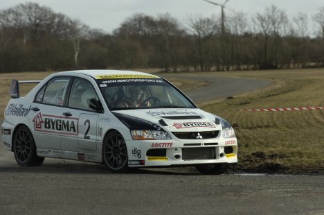Michael Pedersen i Mitsubishi