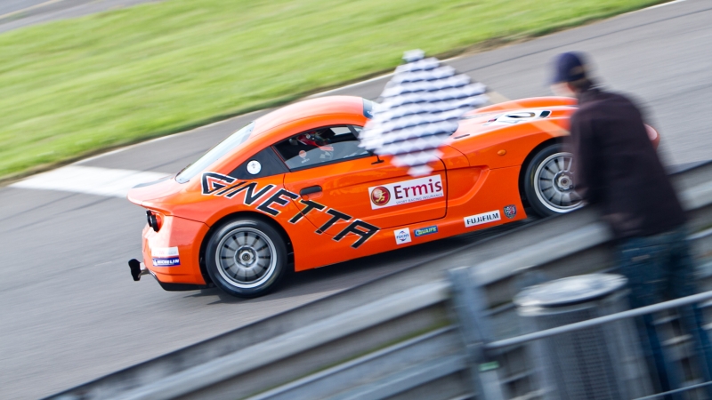 Nu får danske DEC-kørere chancen for at prøve Ginetta G40 under løb
(Foto: Gripping Media)