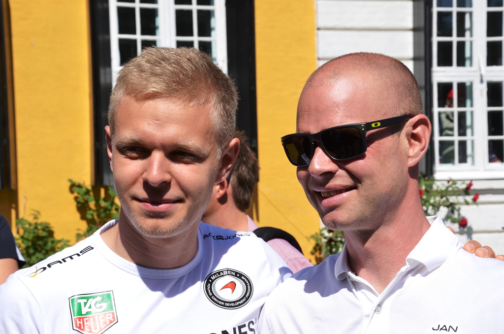 Kevin og Jan Magnussen
(Foto: Motorsporten.dk)
