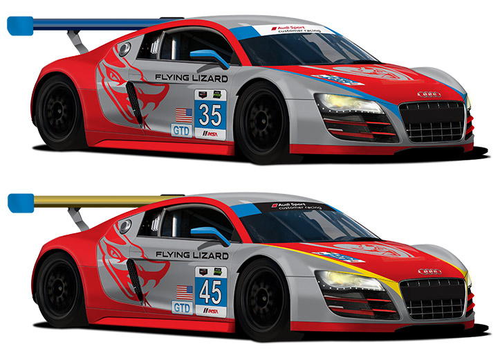 Flying Lizard Audi R8 LMS
(Foto: Flying Lizard Motorsport)