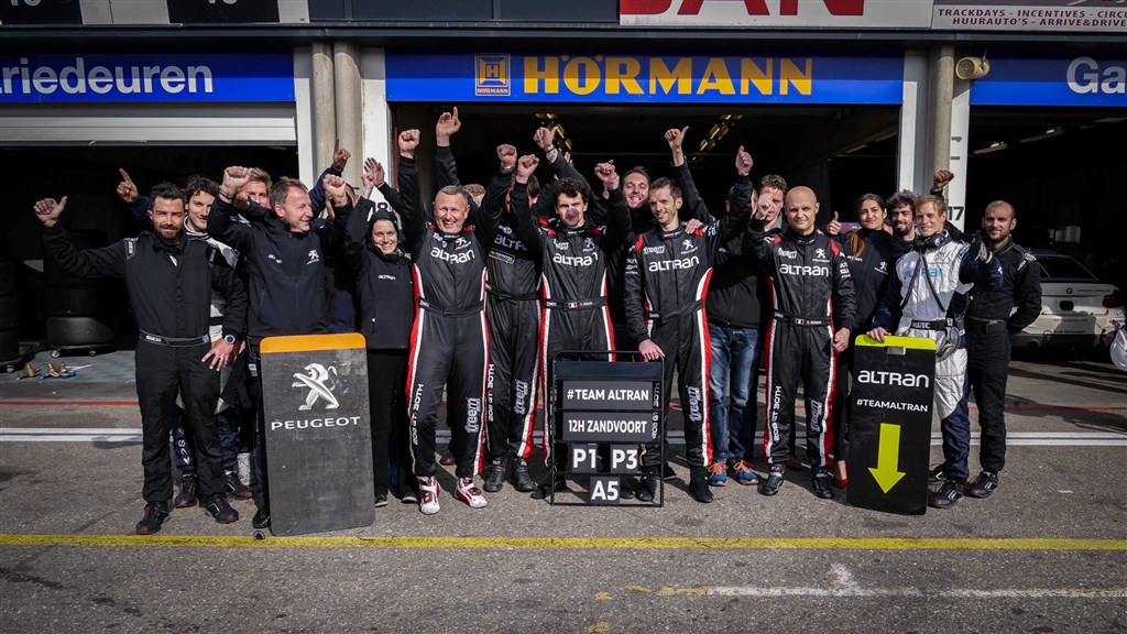 I sin første start for Team Altran havde Kim Holmgaard hænderne helt oppe over hovedet