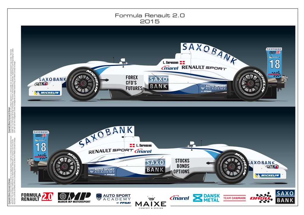 Lasse Sørensen’s 2015 racerbil