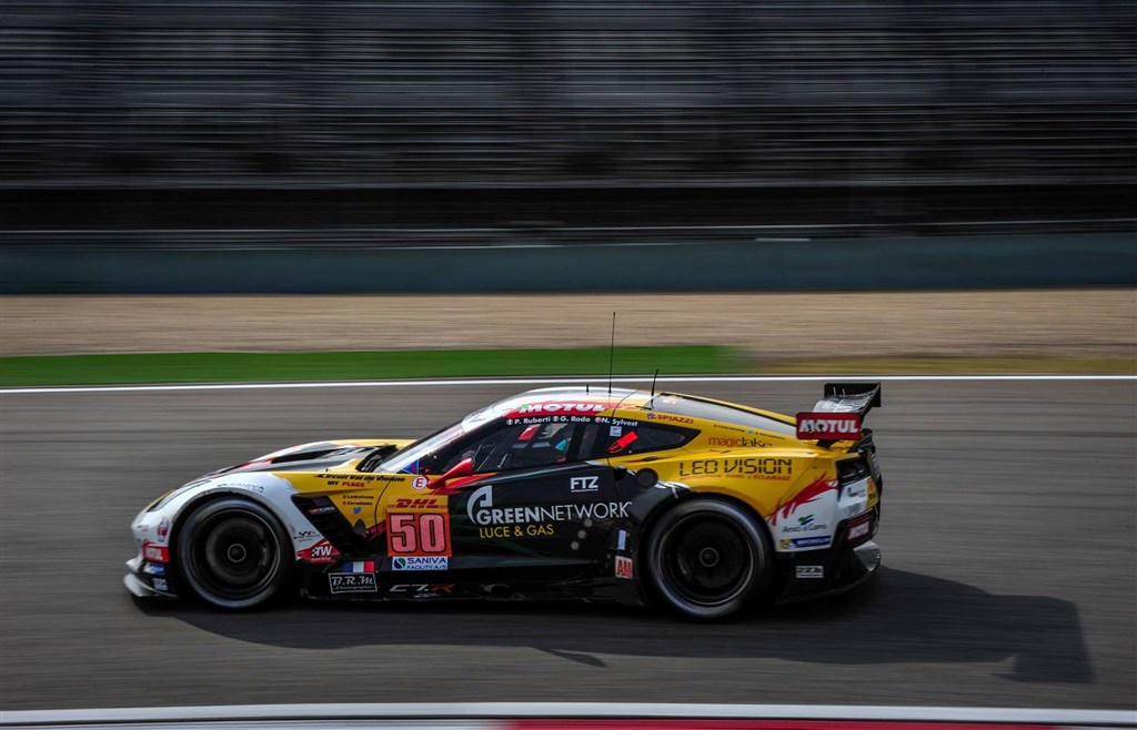 Det blev til en femteplads i Larbre Competititons Corvette