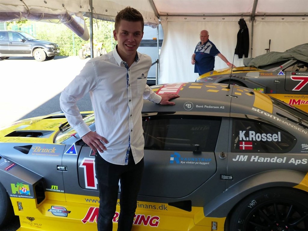 Kevin Rossel gik efter en topplacering på Spa banen, men måtte udgå efter en afkørsel i det berømte Eau Rouge sving