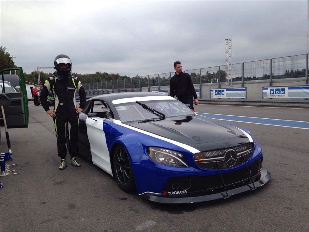 Mandag testede Rune Staudt for første gang den racer, som han i weekenden får sin debut med i MASCOT DTC
(Foto: Staudt Motorsport)