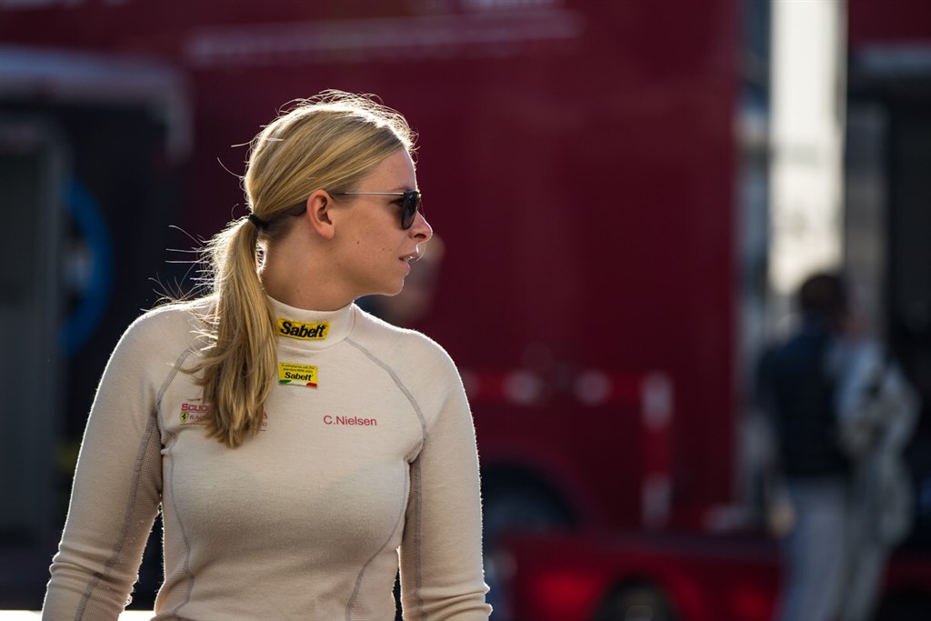 Christina Nielsen kunne desværre ikke selv være til stede ved Dansk Motorsport Award i Herning
(Foto: Scuderia Corsa)