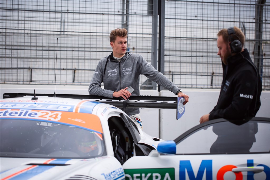Nicolai Sylvest før starten på Zandvoort