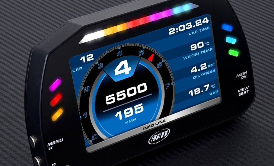 Motorsporten.dk Job & handel SOLGT AIM MXS datalogger