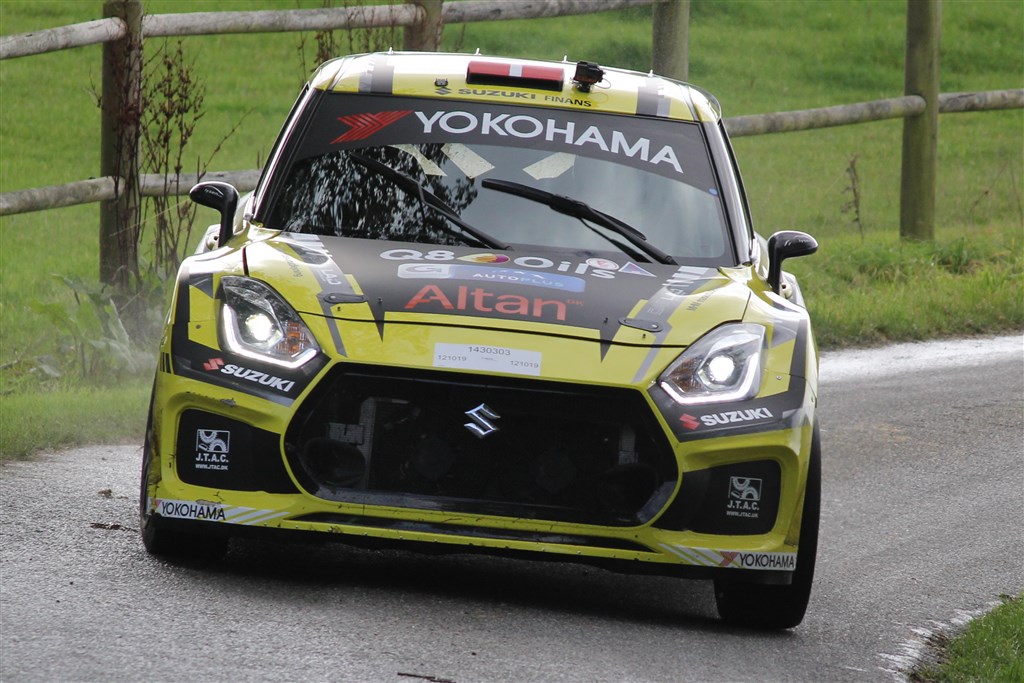 Kenneth Madsen og Mette Feldthaus tog sølv i DM i rally i klasse 5