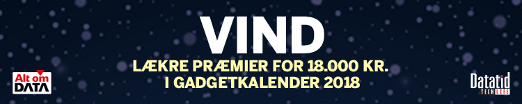 Vind lækre præmier i årets GADGETkalender