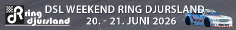 DSL weekend på Ring Djursland d. 20-21. juni - Super GT Danmark, Legends Car Cup, Danish Endurance Championship, Special Saloon Car, DS3 Cup, Seven Racing og Arion Racing