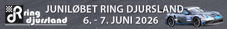 Juni løbet på Ring Djursland d. 6. – 7. juni - Youngtimer, Seven Racing, Arion Racing, Touring Car Championship Denmark, C1 Scandinavia, Classic GT3, samt Moderne / Classic MC. (Med de fleste klasser i DM).